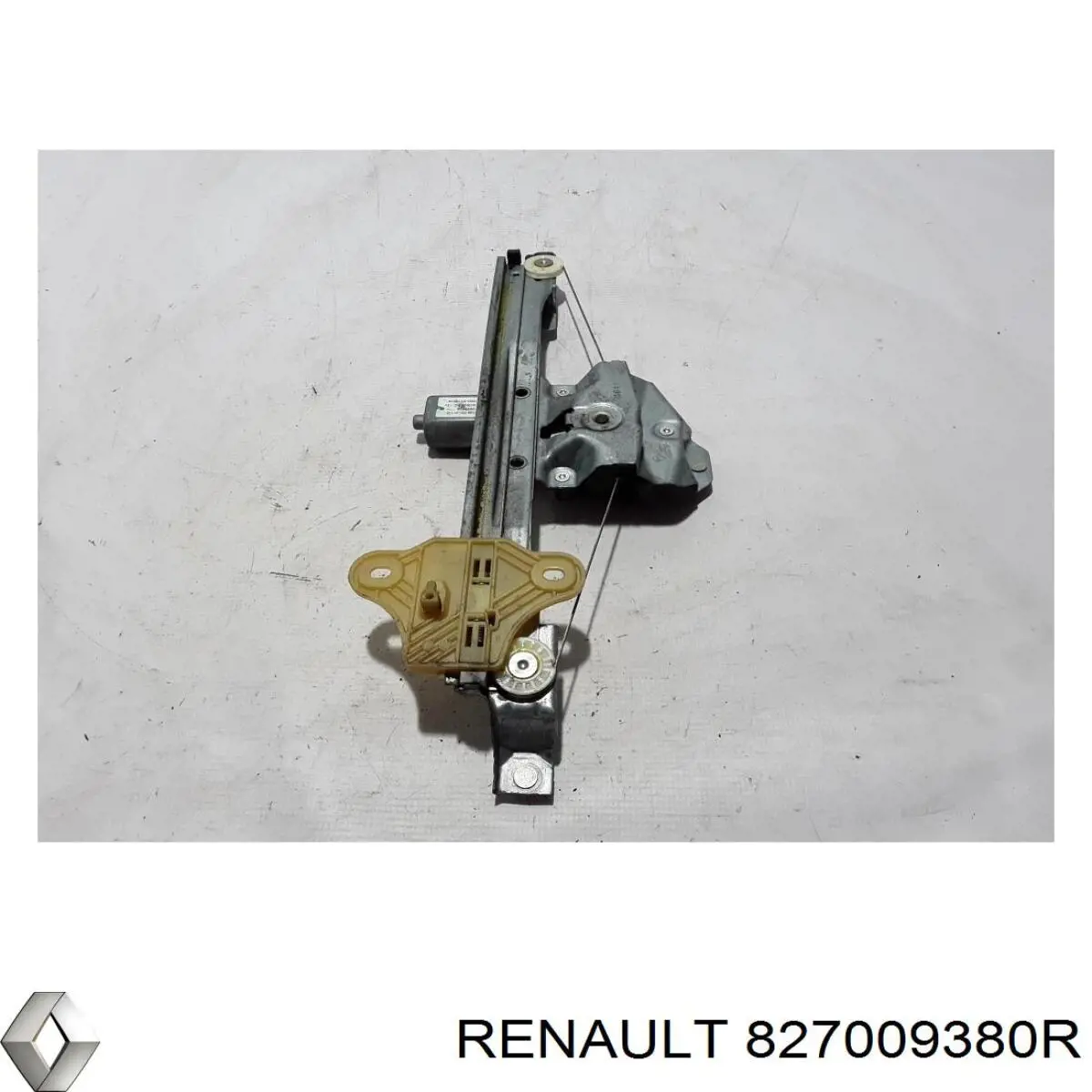 827009380R Renault (RVI) mecanismo de elevalunas, puerta trasera derecha