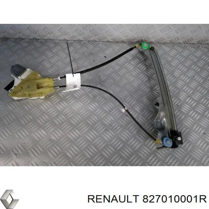 Mecanismo alzacristales, puerta trasera izquierda para Renault Laguna (BT0)
