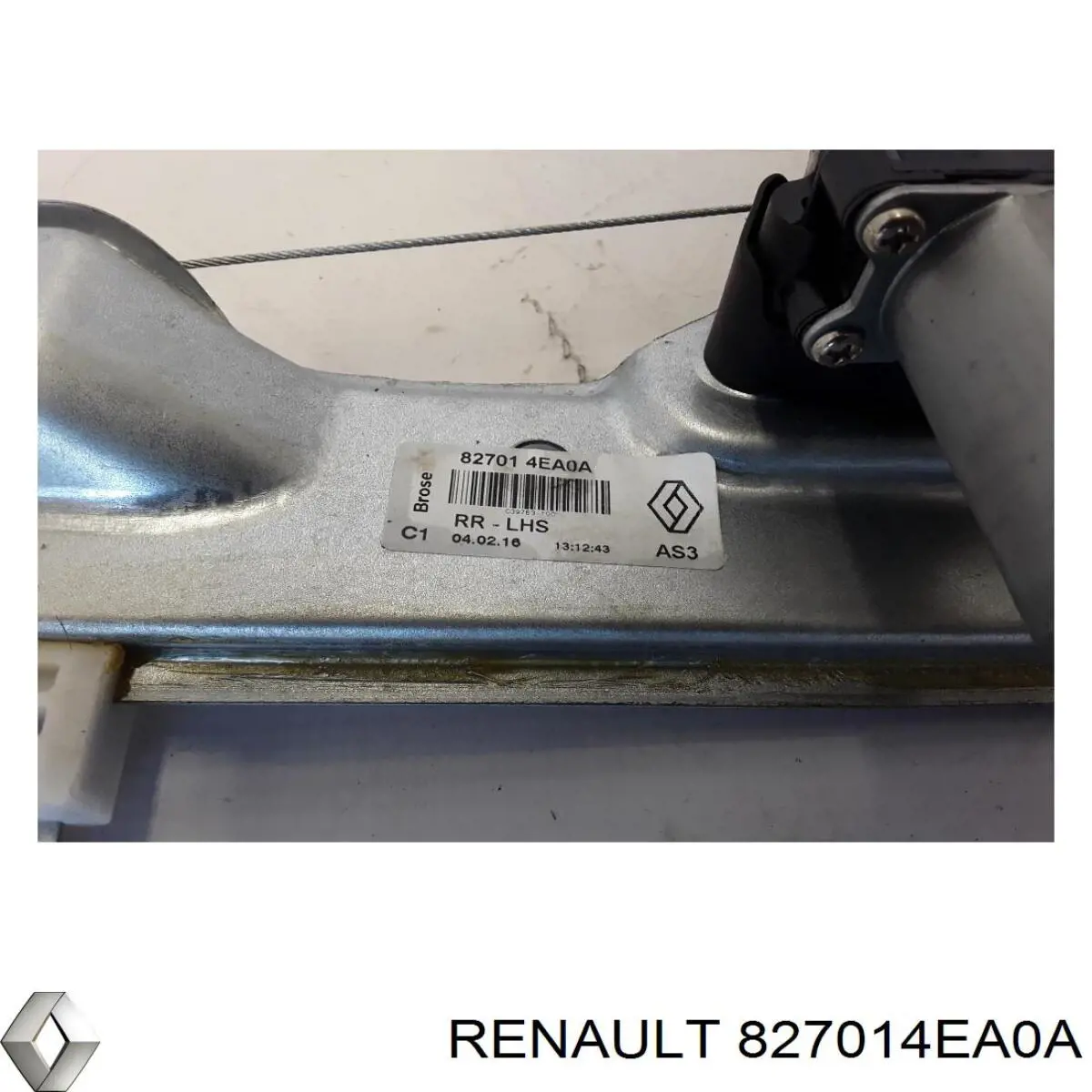 Mecanismo de elevalunas de la puerta trasera izquierda Renault (RVI) 827014EA0A precio, desde 46,28 EUR