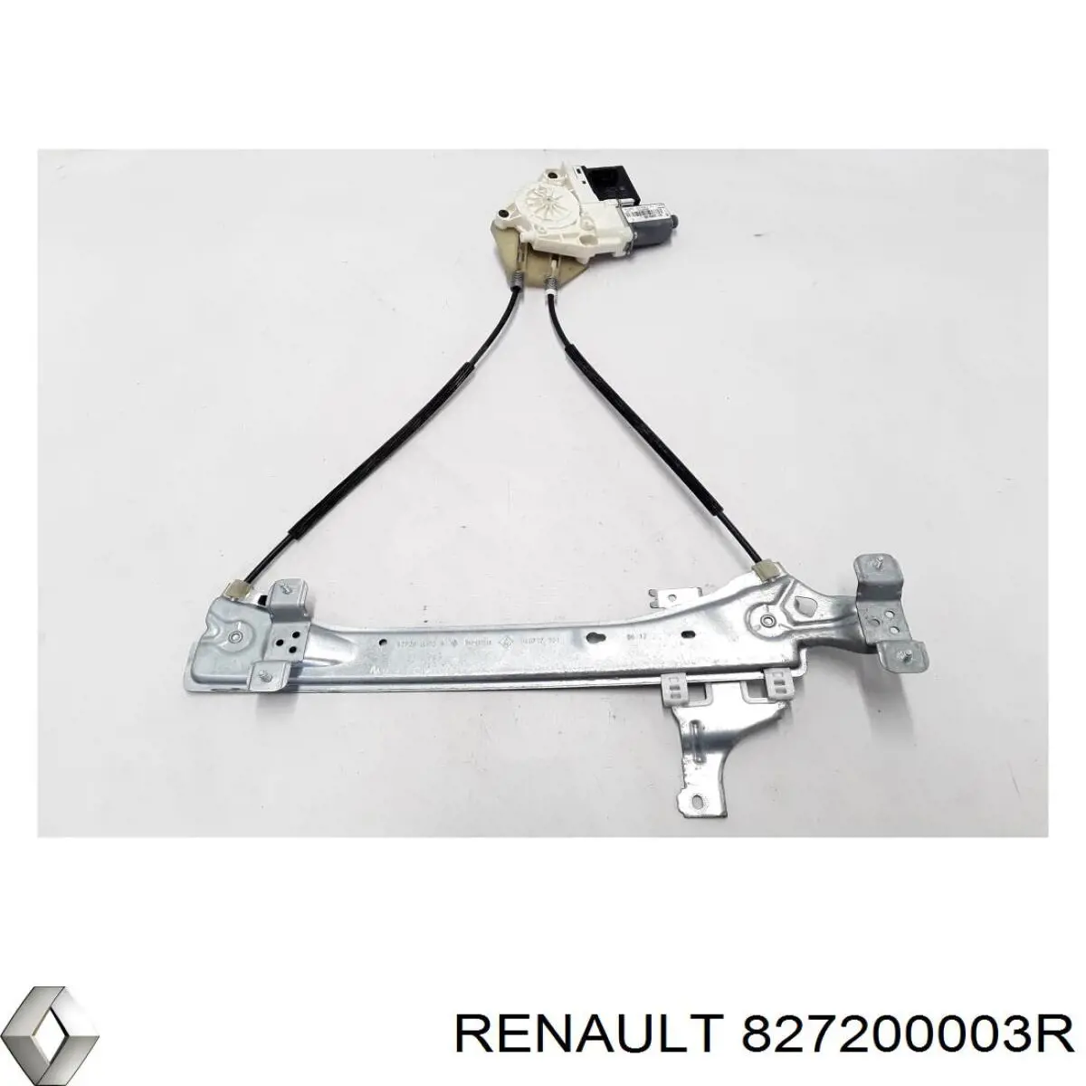 827200003R Renault (RVI) mecanismo de elevalunas, puerta trasera derecha