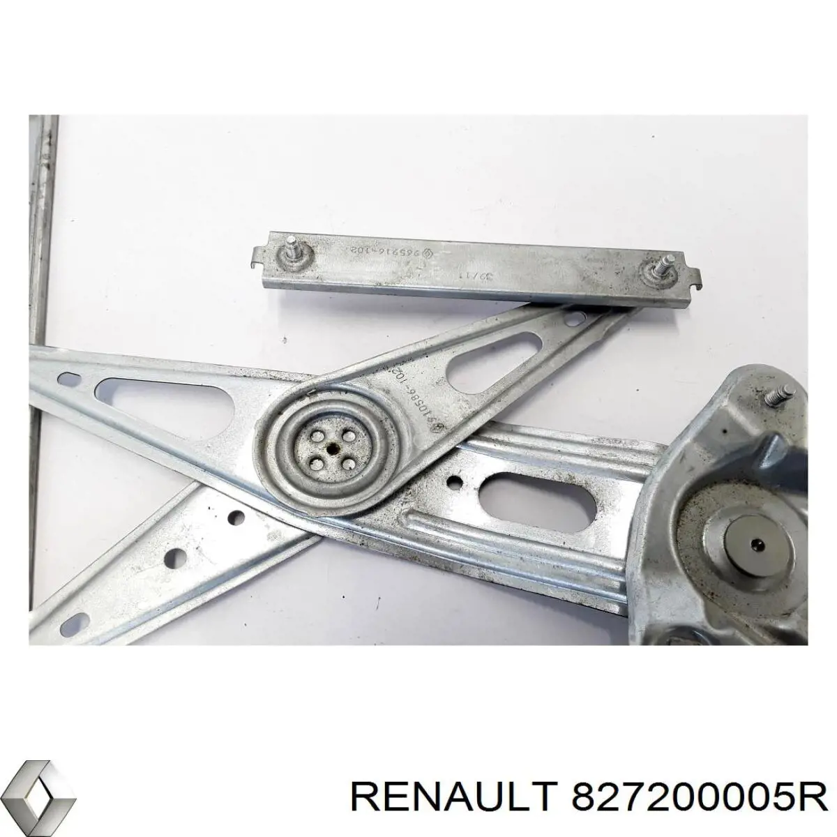 827200005R Renault (RVI) mecanismo de elevalunas, puerta trasera derecha