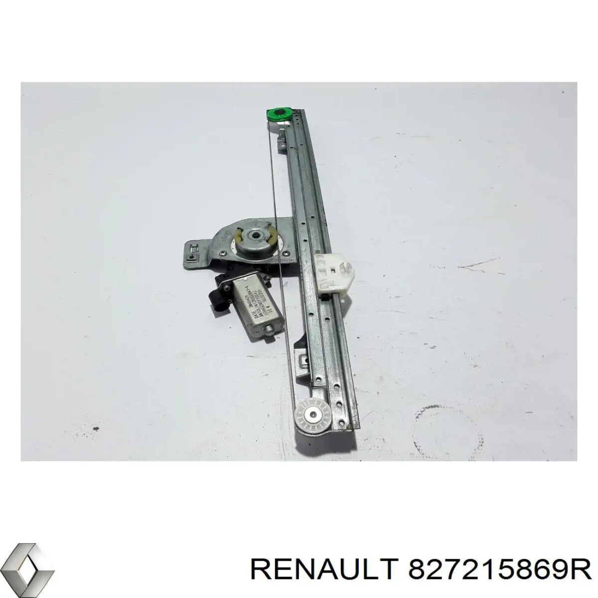 827215869R Renault (RVI) mecanismo de elevalunas, puerta trasera izquierda