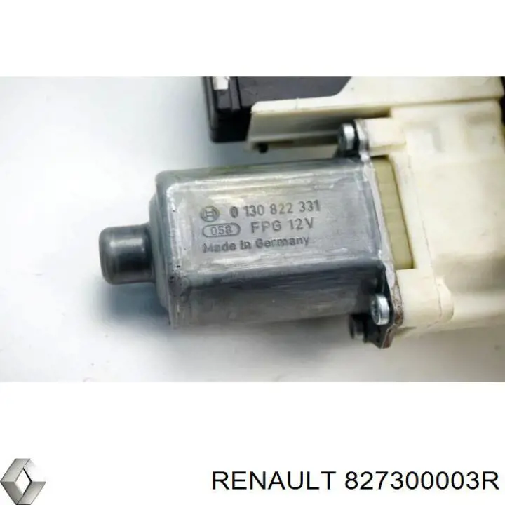 827300003R Renault (RVI) motor eléctrico, elevalunas, puerta trasera derecha