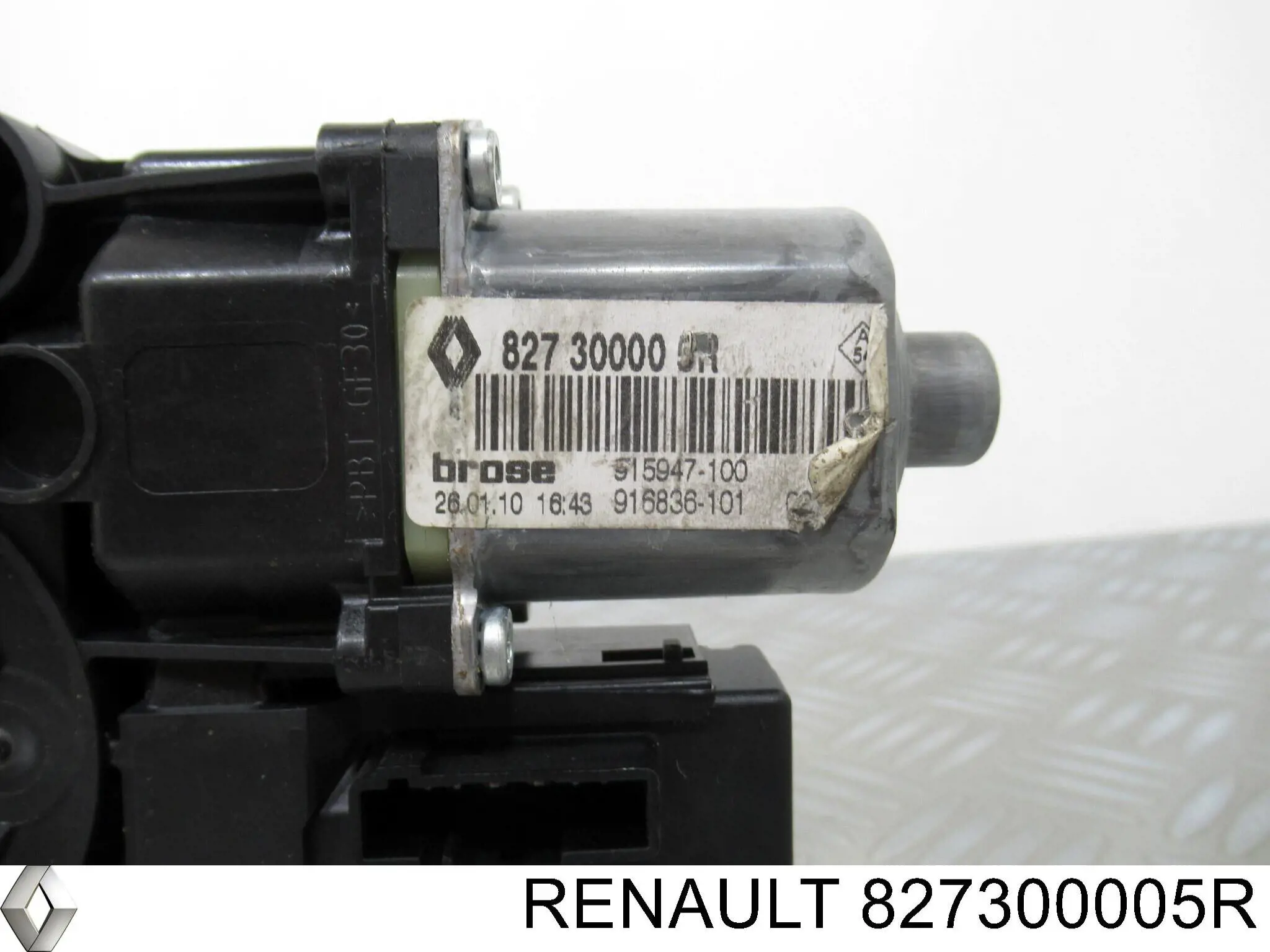 827300005R Renault (RVI) motor eléctrico, elevalunas, puerta trasera derecha