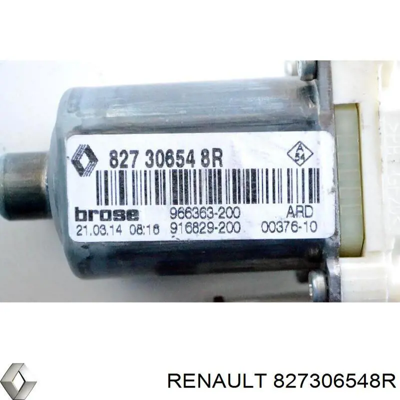 Motor del elevalunas de la puerta trasera derecha Renault (RVI) 827306548R precio, desde 34,85 EUR