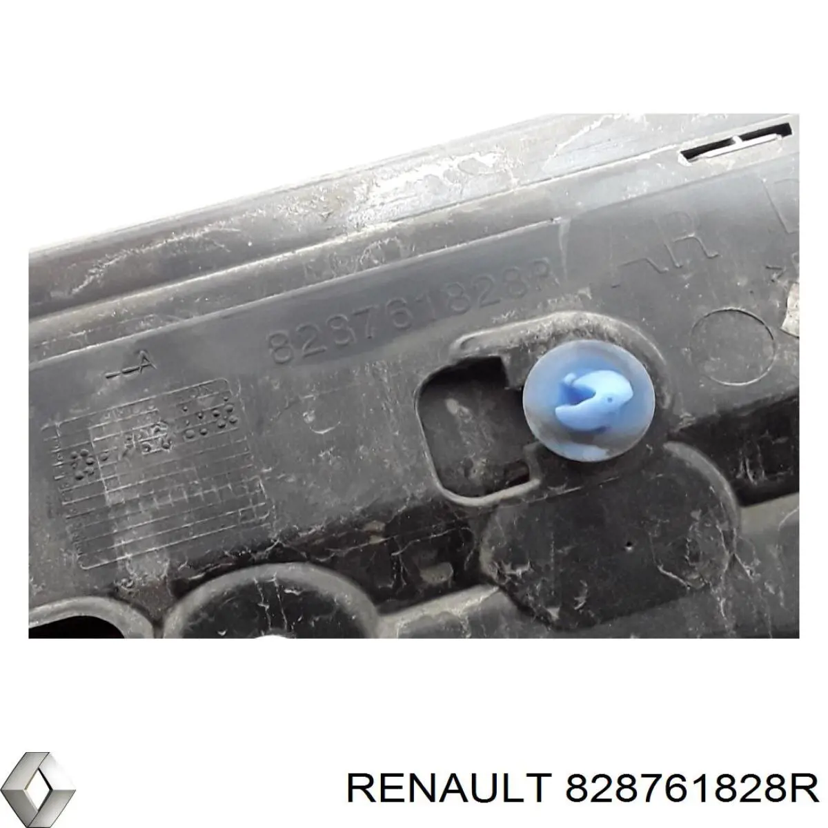 Comprar 828761828R Renault (RVI) Moldura inferior de puerta trasera derecha