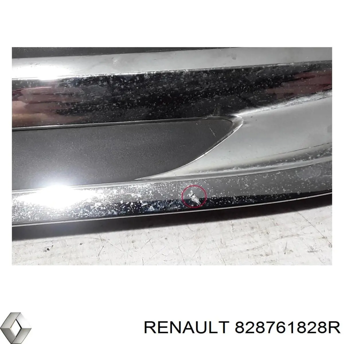 Moldura inferior de puerta trasera derecha Renault (RVI) 828761828R precio, desde 98,74 EUR