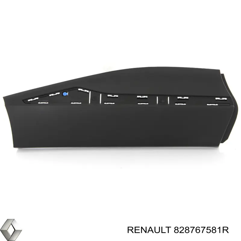 828767581R Renault (RVI) revestimiento de la puerta trasera derecha