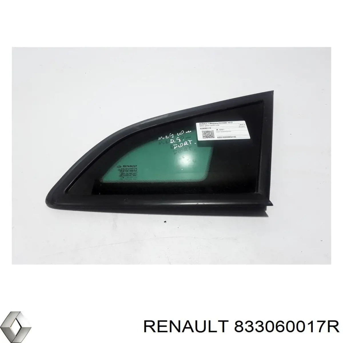 Comprar 833060017R Renault (RVI) Cristal lateral derecho del maletero