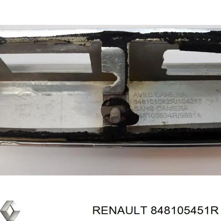 Comprar 848105451R Renault (RVI) Moldura de maletero