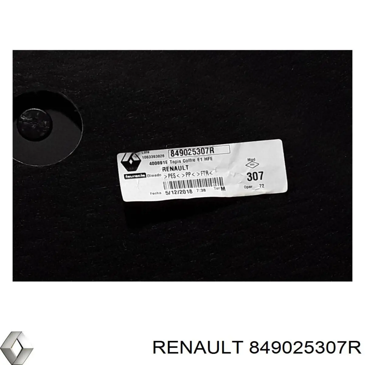 849025307R Renault (RVI)