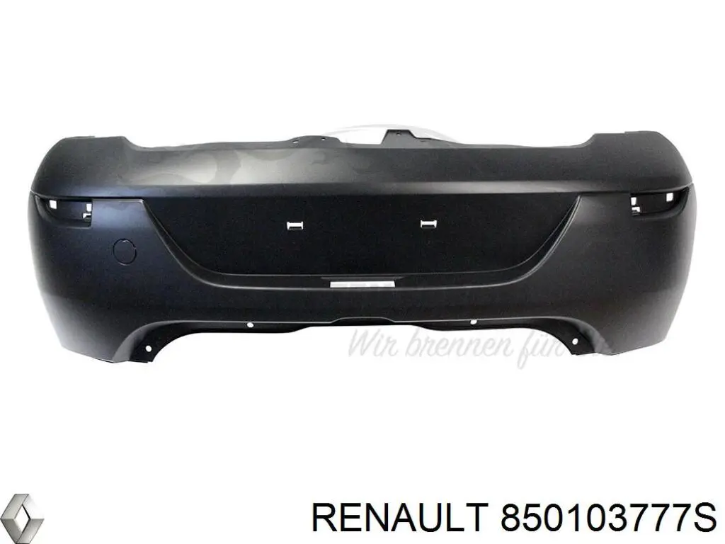850106057R Renault (RVI) parachoques trasero