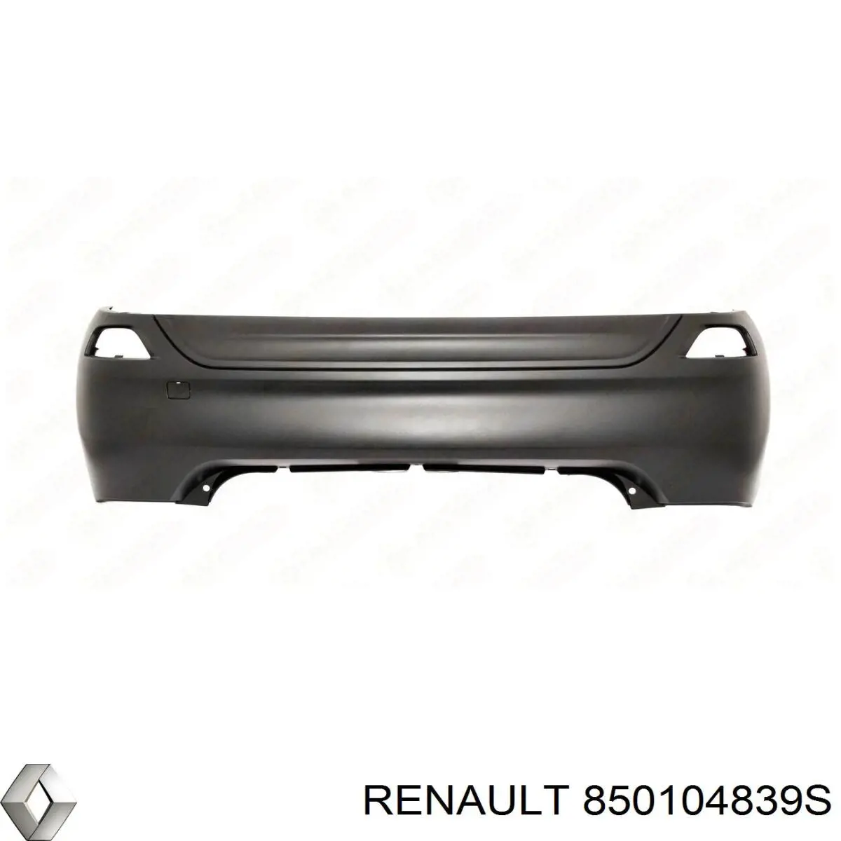 850104839S Renault (RVI) Defensa trasero