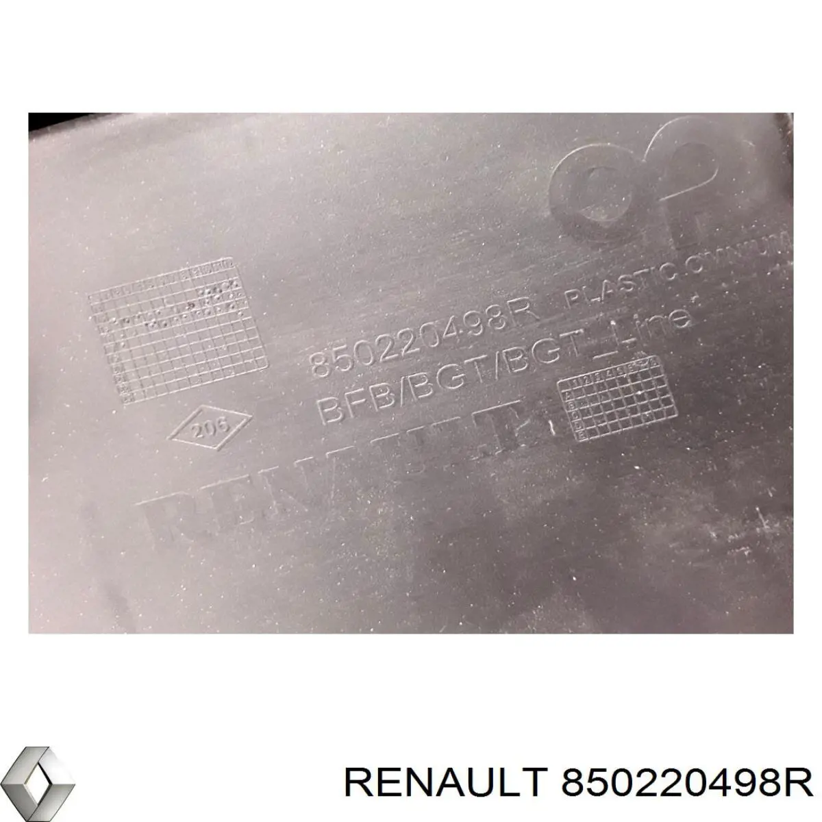 Comprar 850220498R Renault (RVI) Parachoques