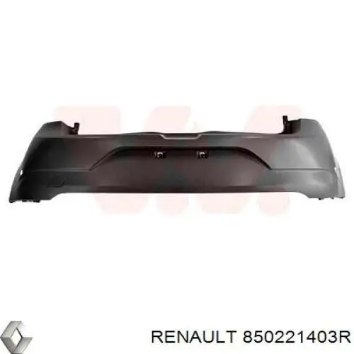 850221403R Renault (RVI) Defensa trasero