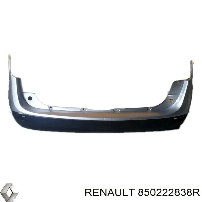 850222838R Renault (RVI) parachoques trasero