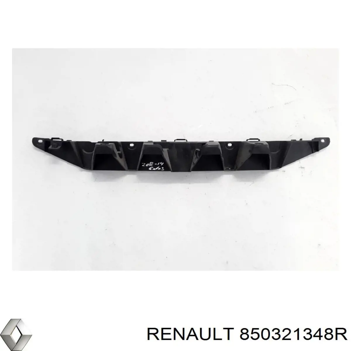 850321348R Renault (RVI) Soporte central del parachoques trasero