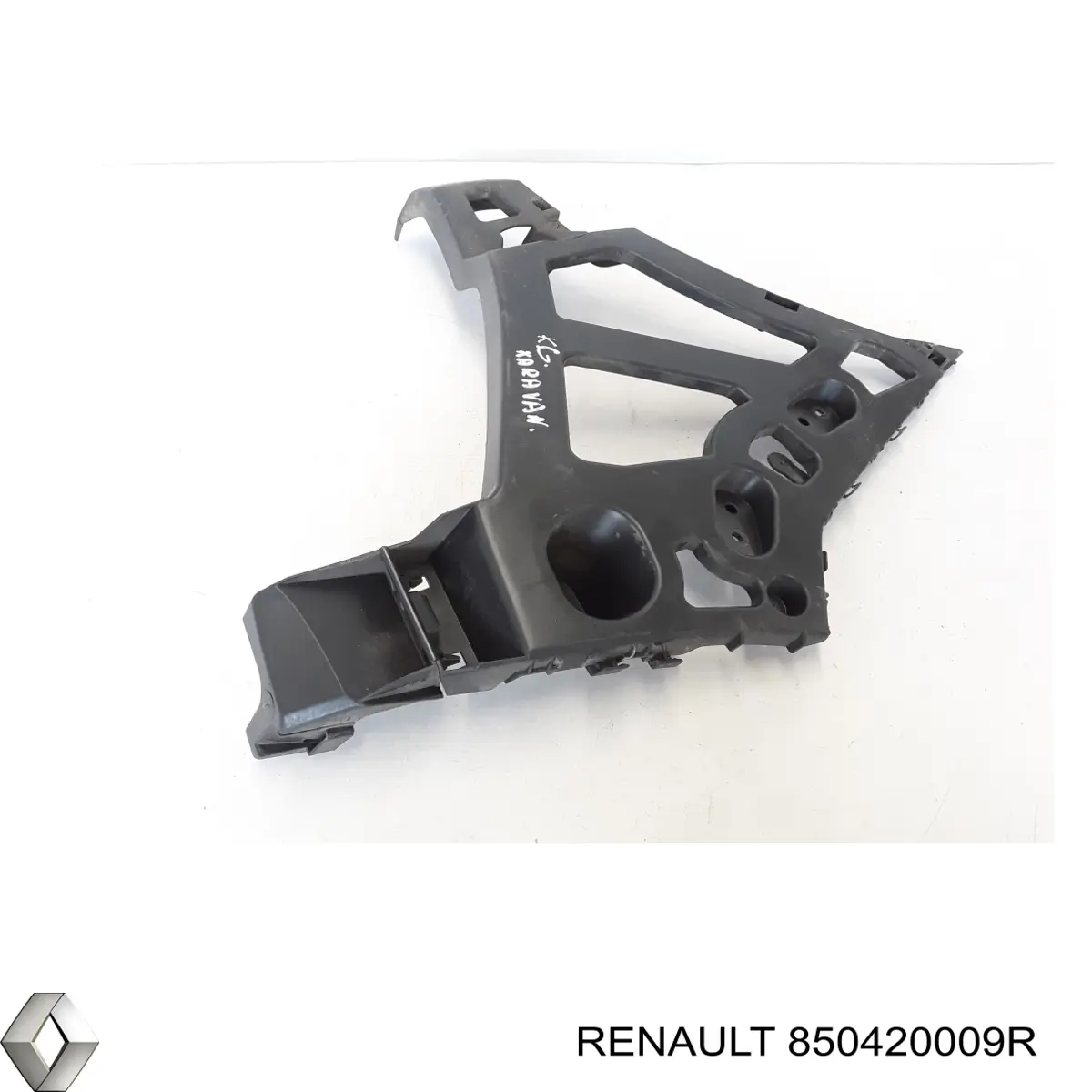 850420009R Renault (RVI) soporte de parachoques trasero izquierdo