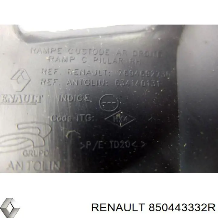  Renault (RVI) 850443332R