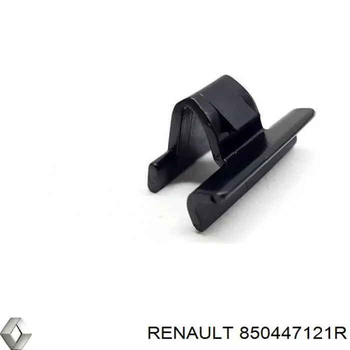 850447121R Renault (RVI) soporte de parachoques trasero derecho