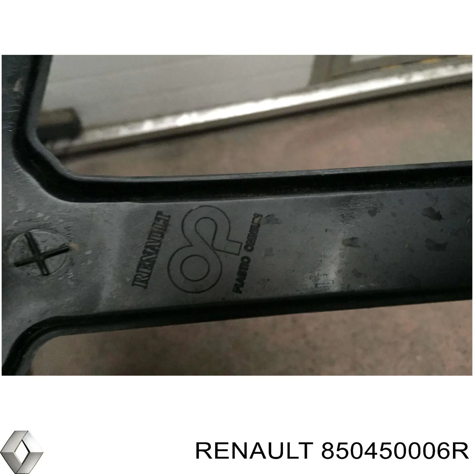 Soporte de paragolpes trasero izquierdo para Renault Megane (BZ0)