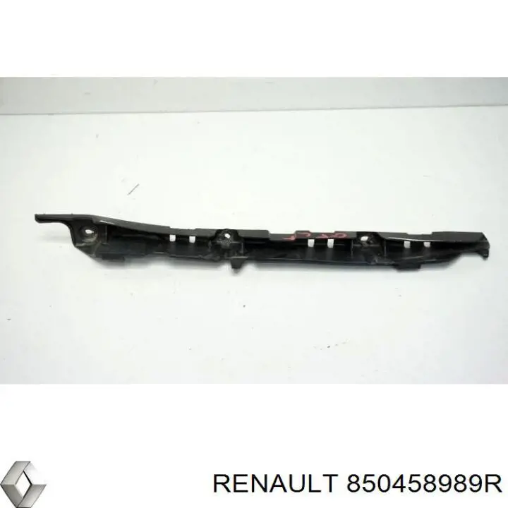 850458989R Renault (RVI) soporte de parachoques trasero izquierdo