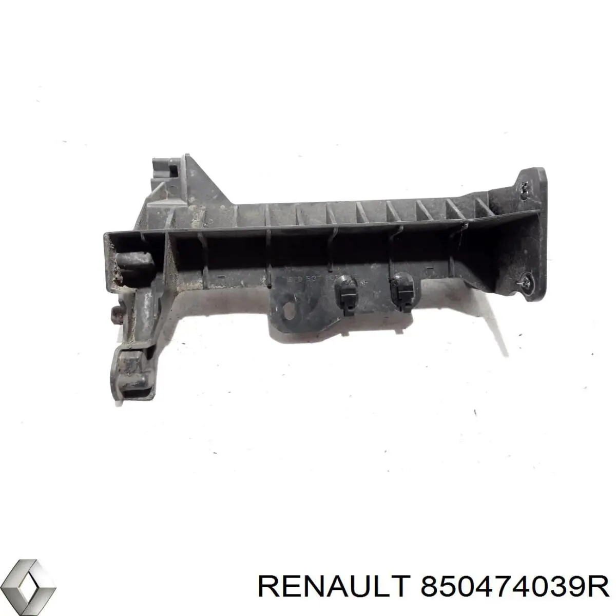 Comprar 850474039R Renault (RVI) Soporte de parachoques trasero izquierdo