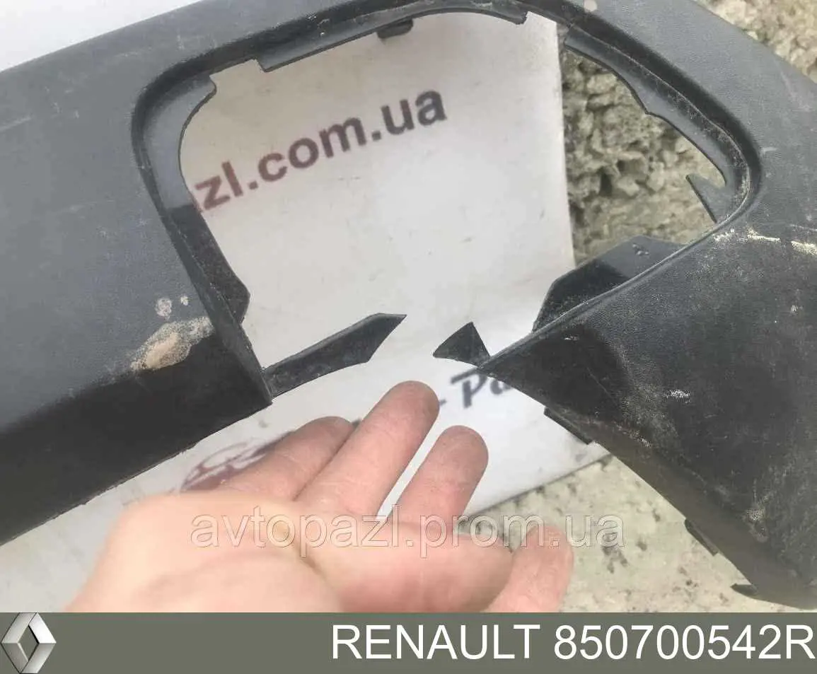 Listón embellecedor/protector, parachoques trasero para Renault DUSTER (HM)