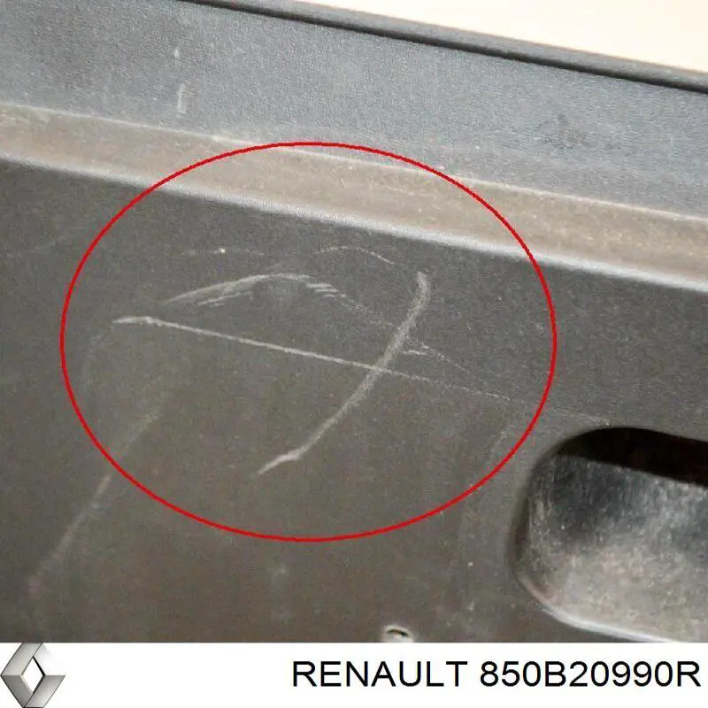Comprar 850B20990R Renault (RVI) Parachoques