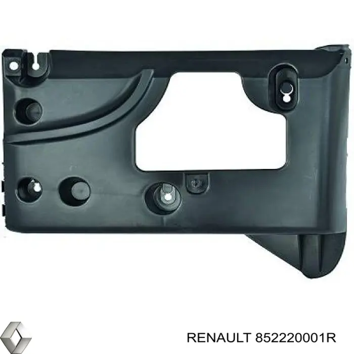 852220001R Renault (RVI) Soporte del paragolpes trasero derecho