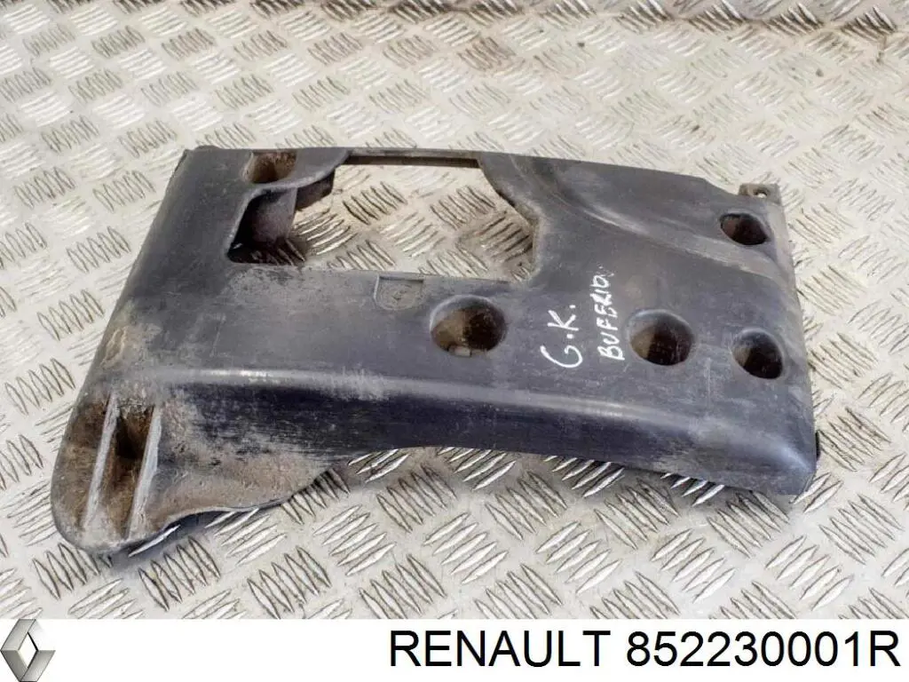 Comprar 852230001R Renault (RVI) Soporte de parachoques trasero izquierdo