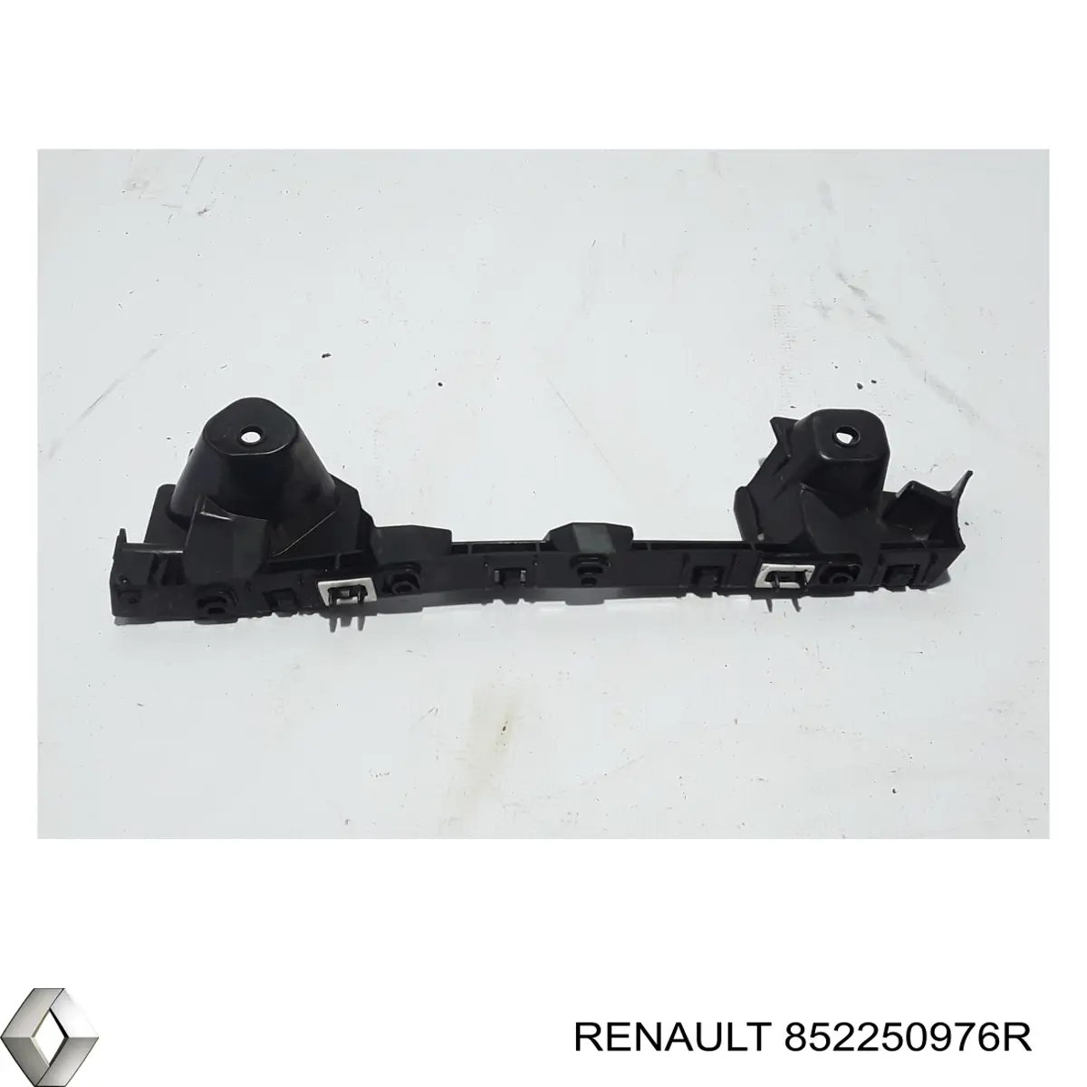 Comprar 852250976R Renault (RVI) Soporte exterior izquierdo del parachoques trasero