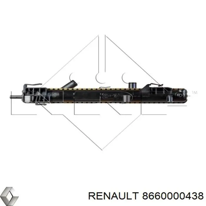 Água radiador Renault (RVI) 8660000438 precio, desde 52,17 EUR