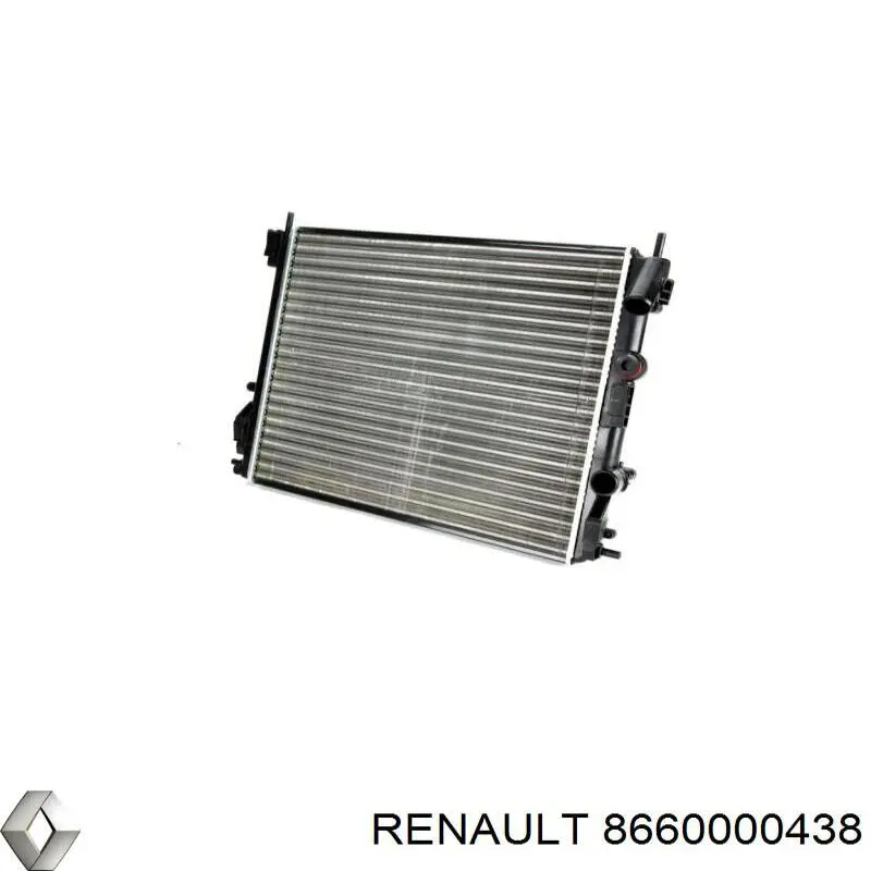 8660000438 Renault (RVI) radiador