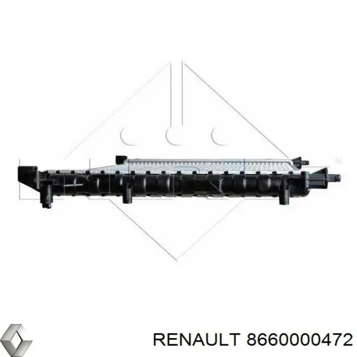 8660000472 Renault (RVI) radiador