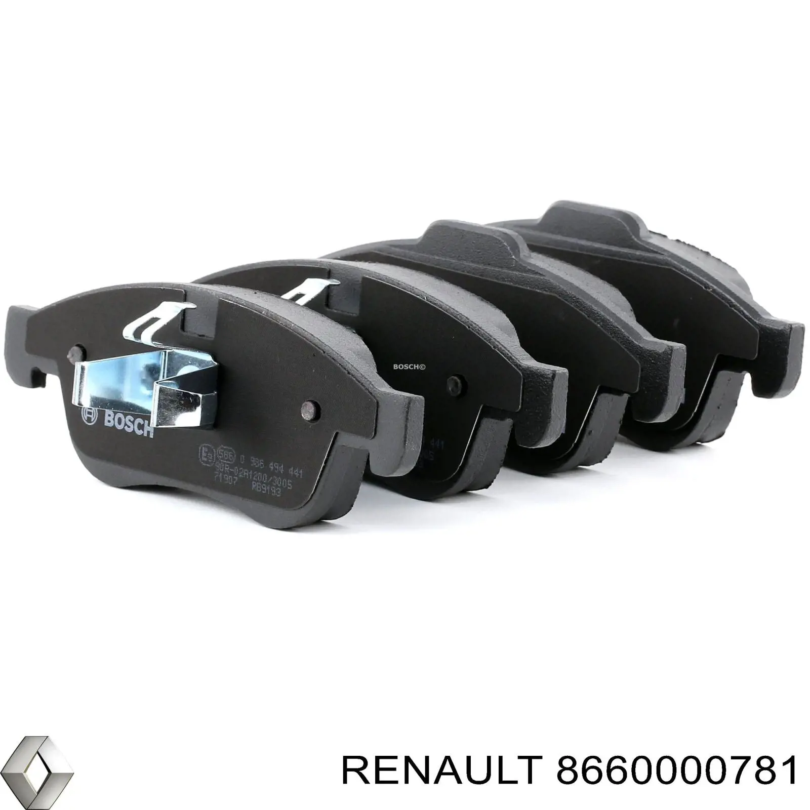 Pastillas freno delanteras Renault (RVI) 8660000781 precio, desde 28,14 EUR