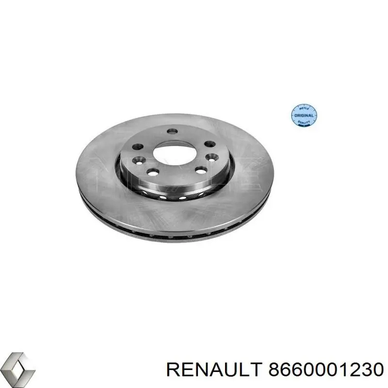 Frenos delanteros Renault (RVI) 8660001230 precio, desde 35,84 EUR