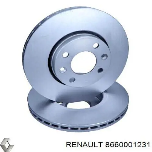 Frenos delanteros Renault (RVI) 8660001231 precio, desde 35,46 EUR