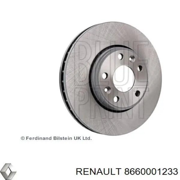Frenos delanteros Renault (RVI) 8660001233 precio, desde 42,15 EUR
