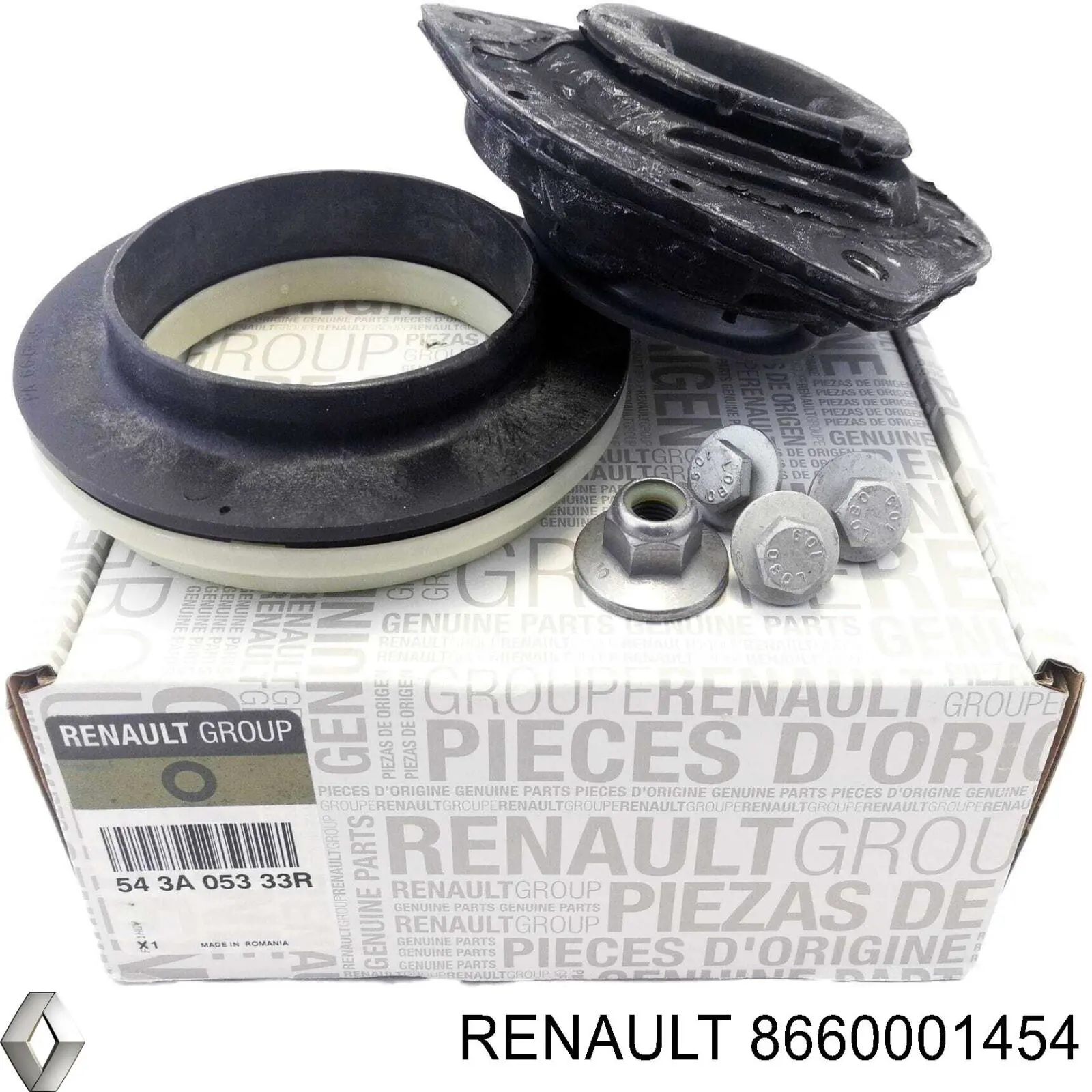 Rodamiento de soporte del amortiguador delantero Renault (RVI) 8660001454 precio, desde 17,51 EUR