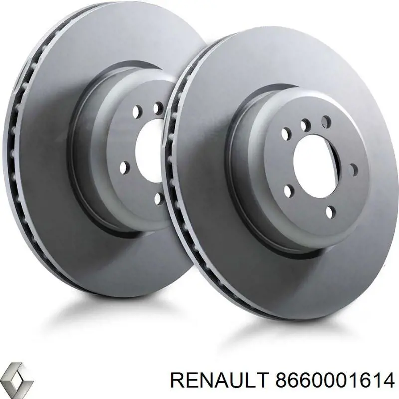 Disco de freno trasero Renault (RVI) 8660001614 precio, desde 95,71 EUR