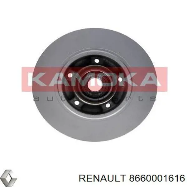 Disco de freno trasero Renault (RVI) 8660001616 precio, desde 97,84 EUR