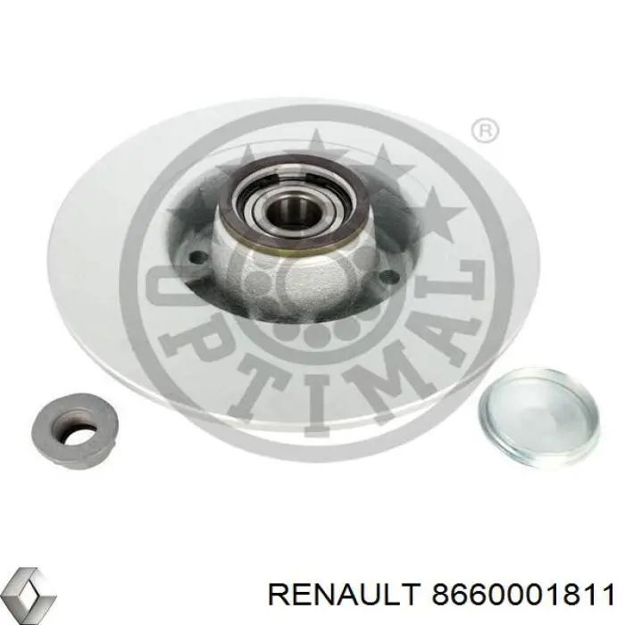 Disco de freno trasero Alfa Romeo 33 905