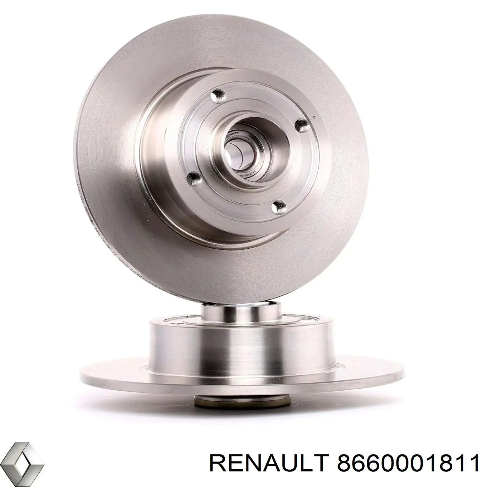 8660001811 Renault (RVI) disco de freno trasero