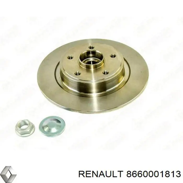 Comprar 8660001813 Renault (RVI) Disco de freno trasero
