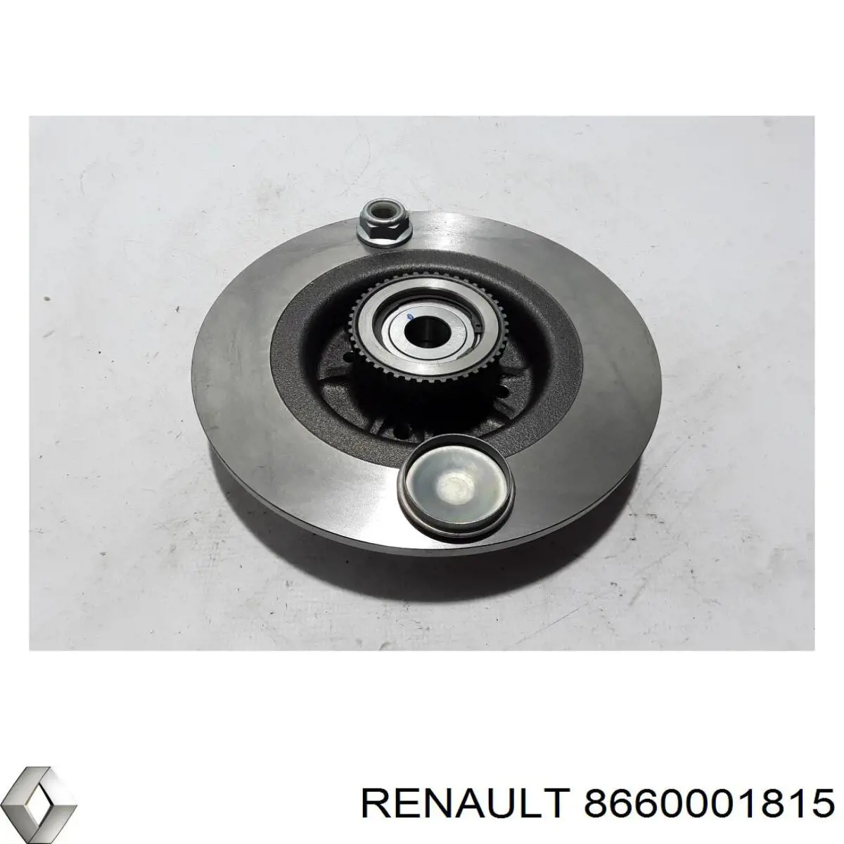 8660001815 Renault (RVI) disco de freno trasero