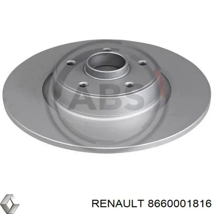 Disco de freno trasero Renault Espace 4 JK0