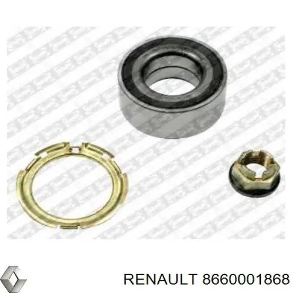 8660001868 Renault (RVI) cojinete de rueda delantero