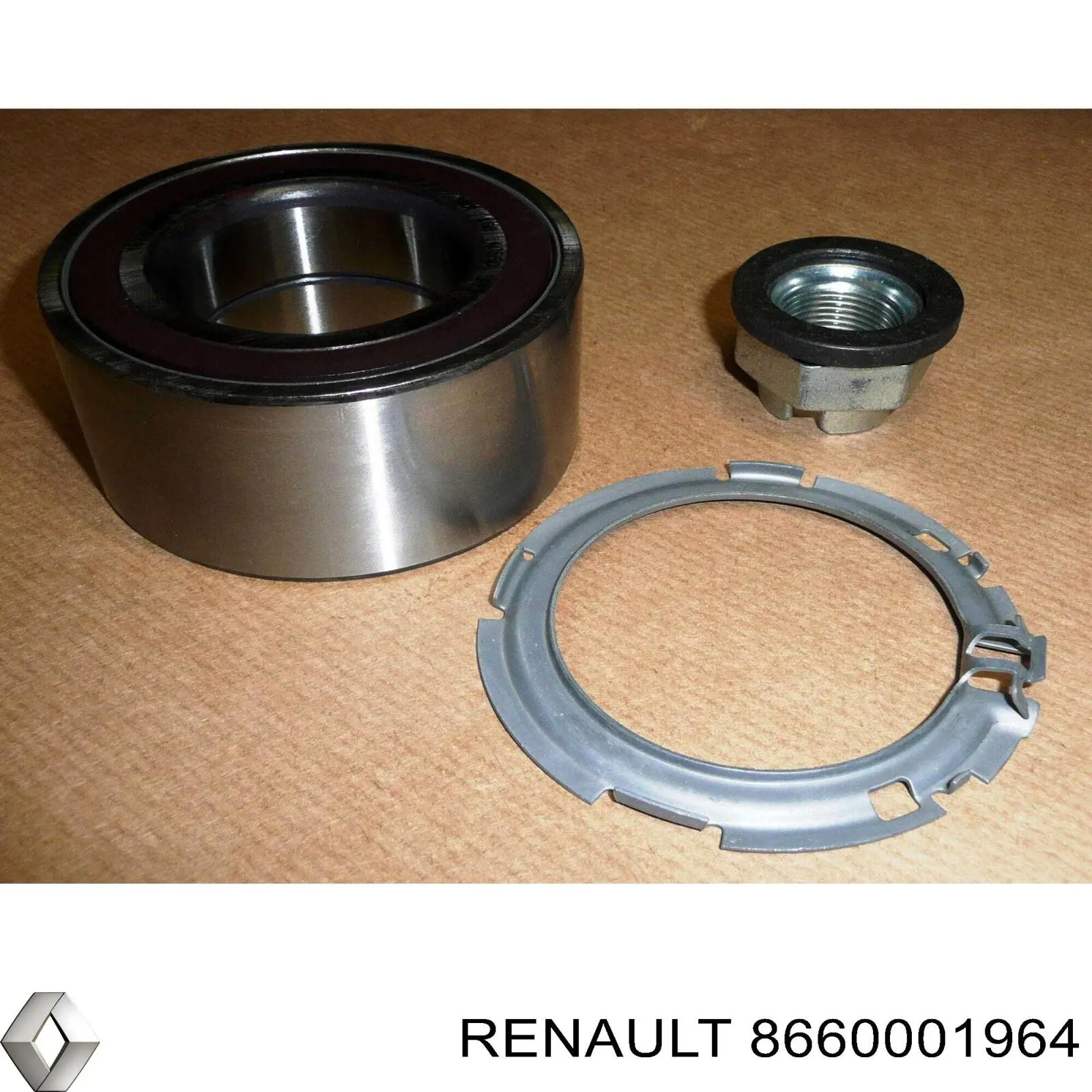 8660001964 Renault (RVI) cojinete de rueda delantero