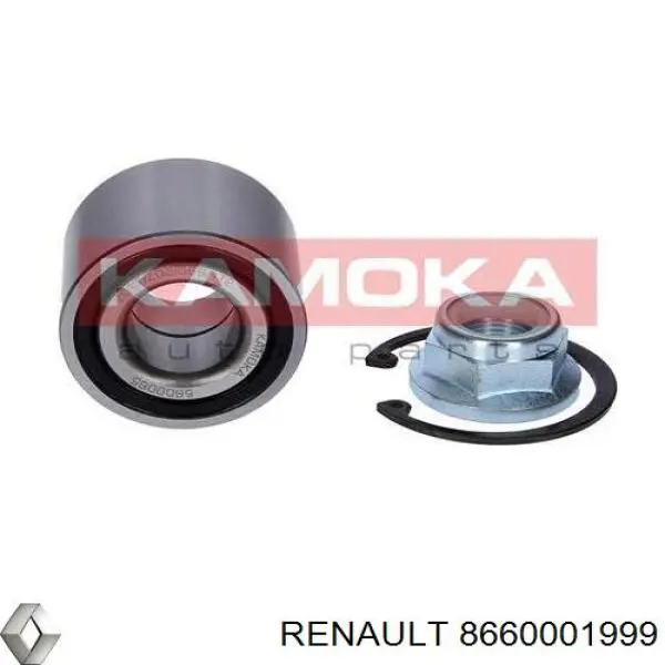 Cojinete de cubo delantero Renault (RVI) 8660001999 precio, desde 19,84 EUR